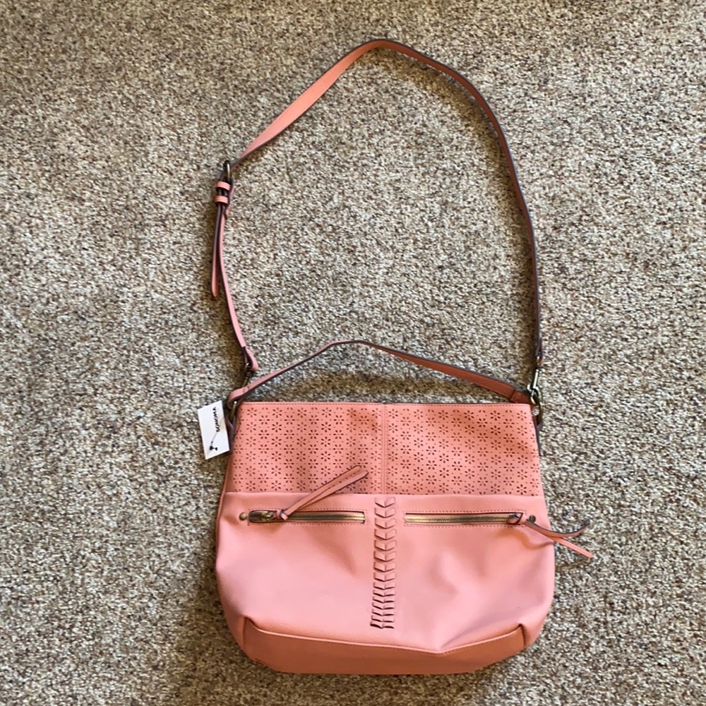 Cute peach purse